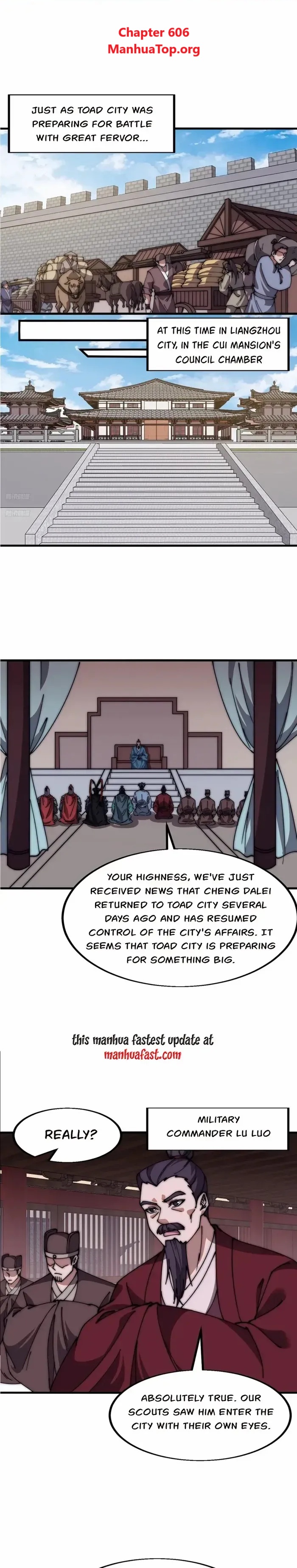 It Starts With A Mountain — Chapter 606 — page 1