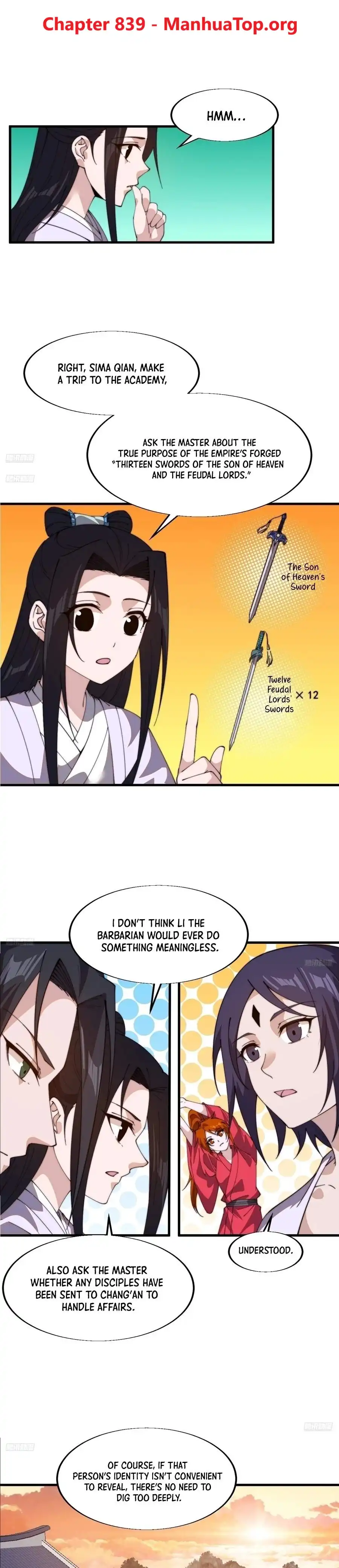 It Starts With A Mountain — Chapter 839 — page 1