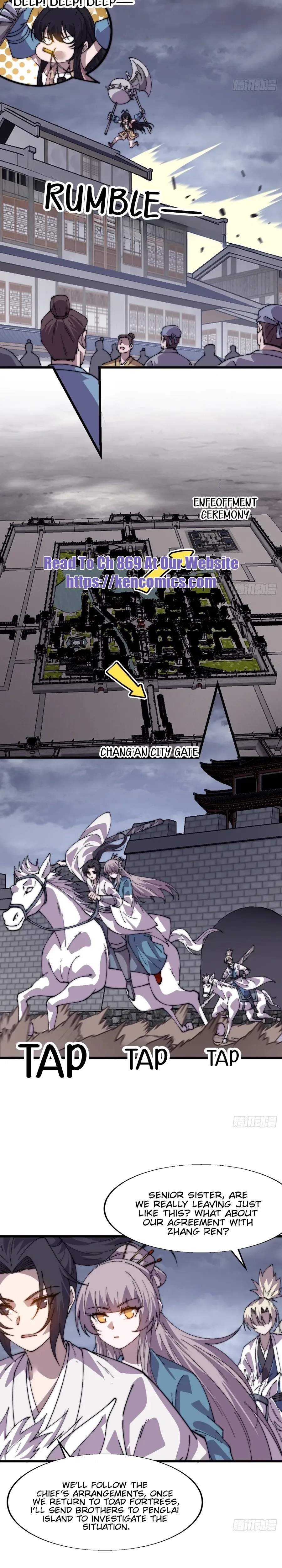 It Starts With A Mountain — Chapter 849 — page 9