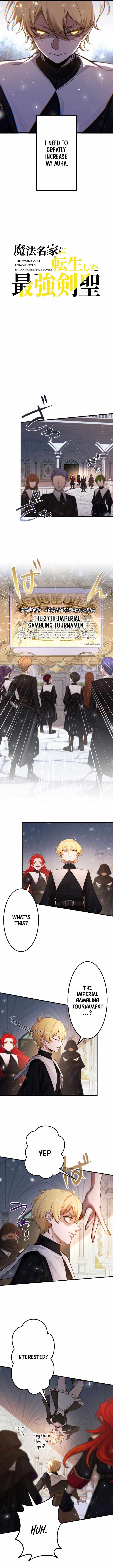 The Sword Saint Reincarnated Into a Noble Mage Family — Chapter 16 — page 2