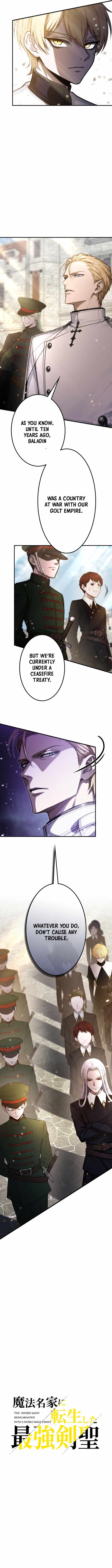 The Sword Saint Reincarnated Into a Noble Mage Family — Chapter 22 — page 2