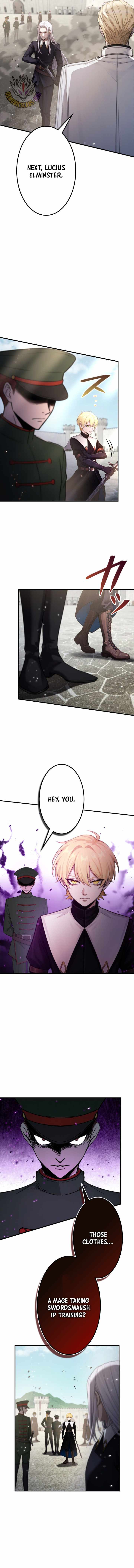 The Sword Saint Reincarnated Into a Noble Mage Family — Chapter 22 — page 9