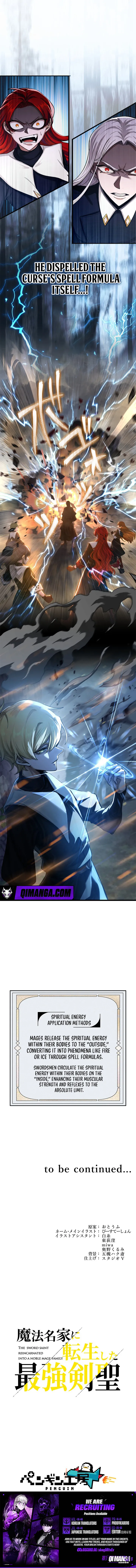 The Sword Saint Reincarnated Into a Noble Mage Family — Chapter 8 — page 8