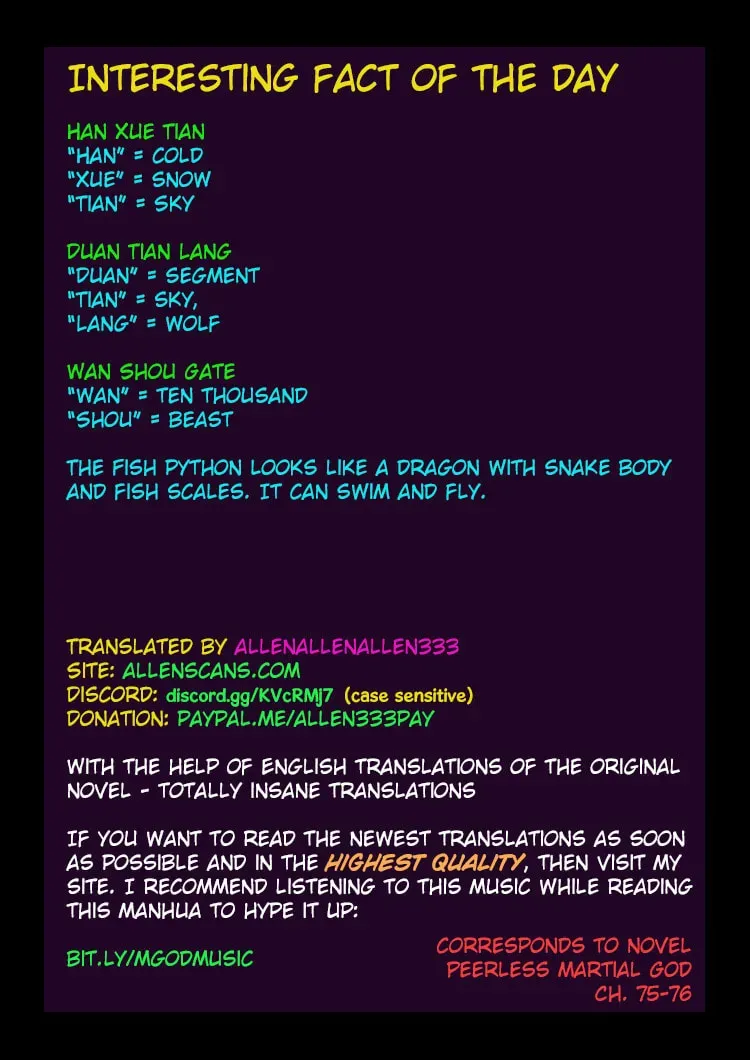 God of Martial Arts — Chapter 13.5 — page 9