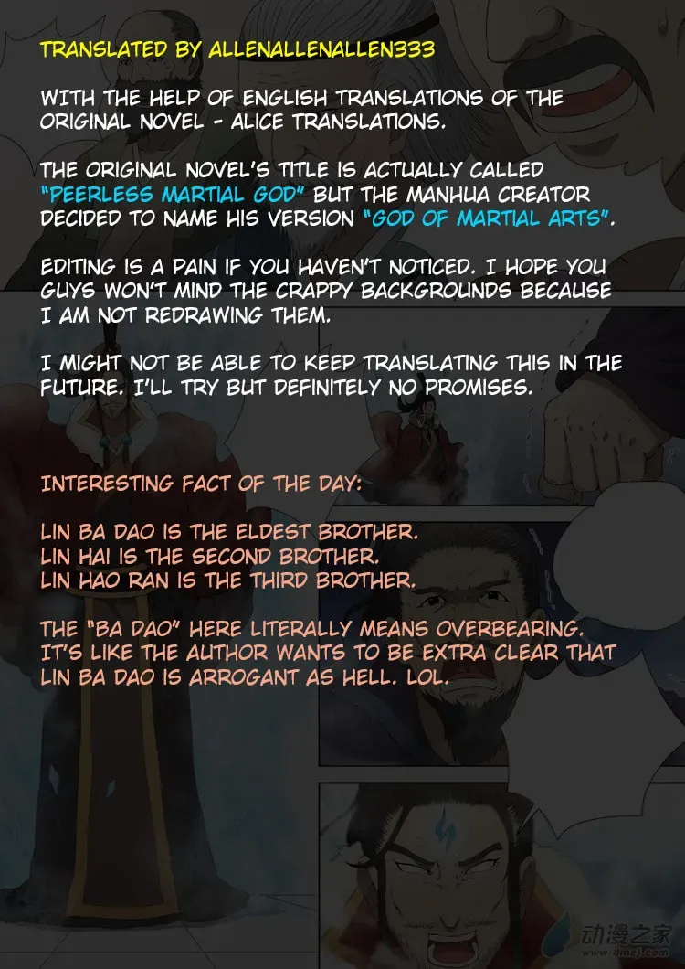 God of Martial Arts — Chapter 2.1 — page 10