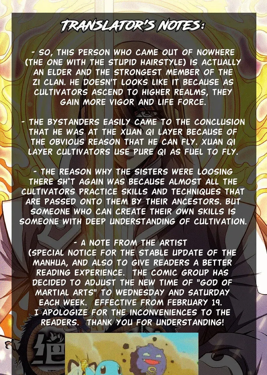 God of Martial Arts — Chapter 33.6 — page 45