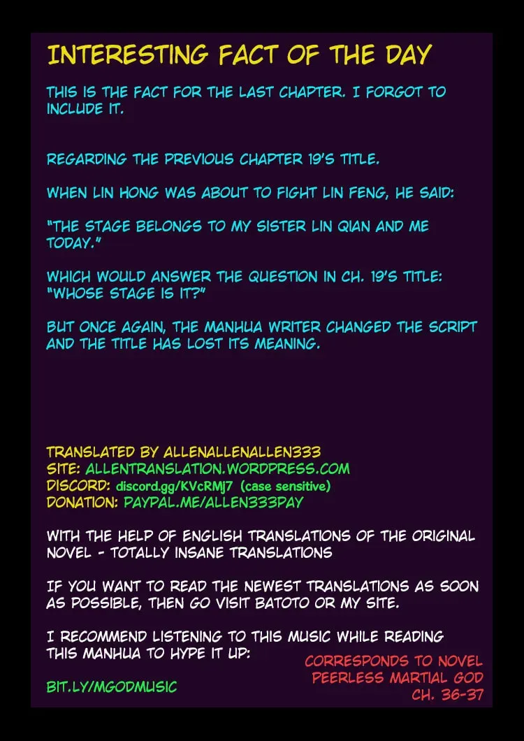 God of Martial Arts — Chapter 7.5 — page 9