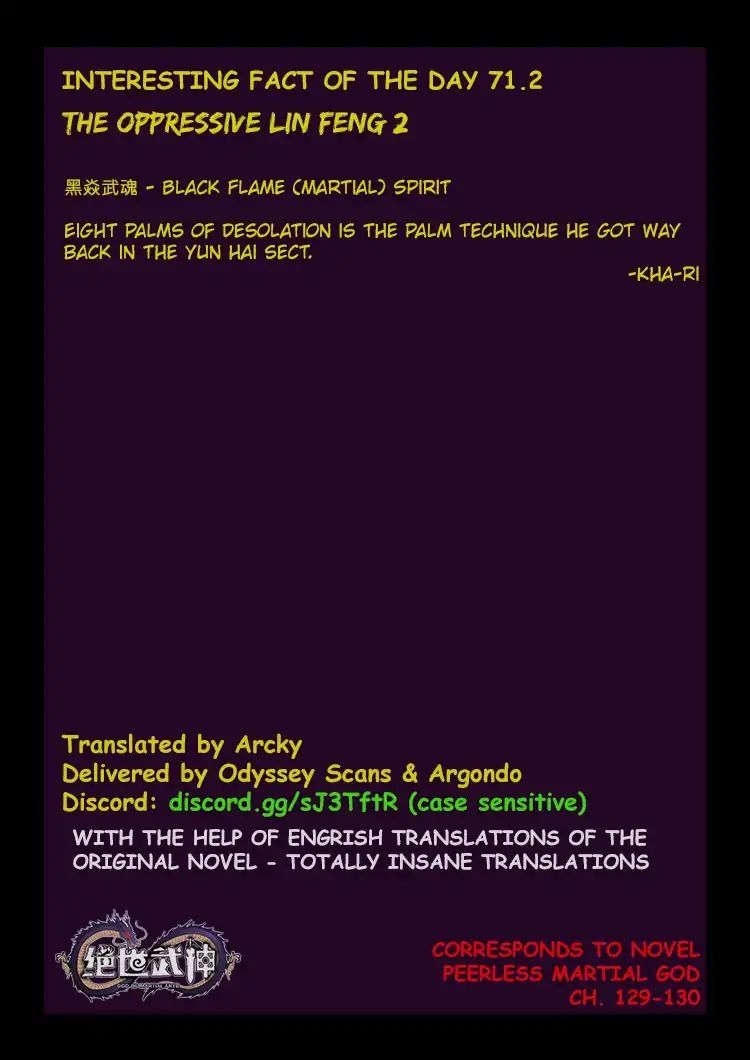 God of Martial Arts — Chapter 71.2 — page 9