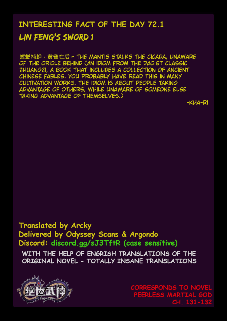 God of Martial Arts — Chapter 72.1 — page 10
