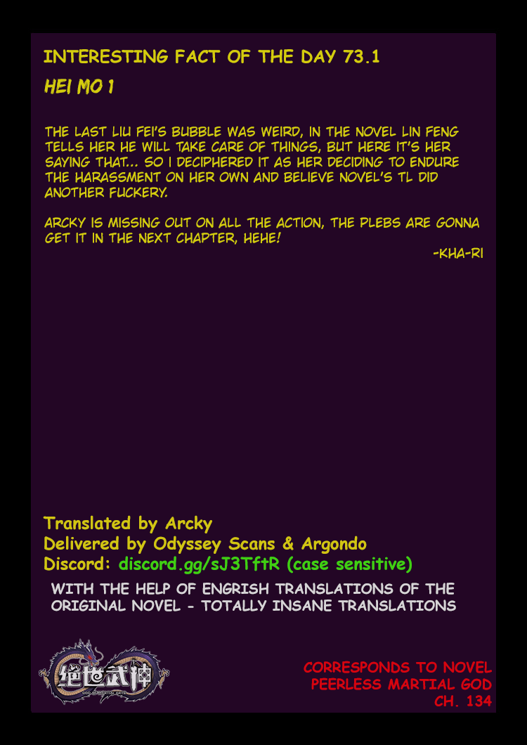 God of Martial Arts — Chapter 73.1 — page 10