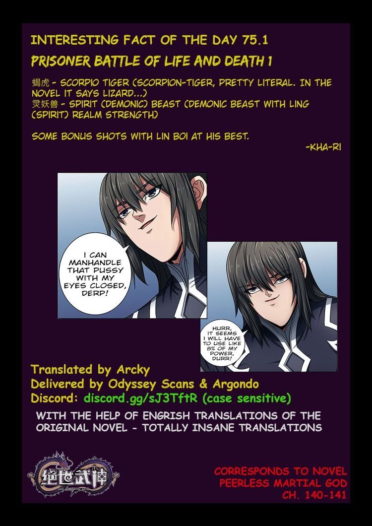 God of Martial Arts — Chapter 75.1 — page 10