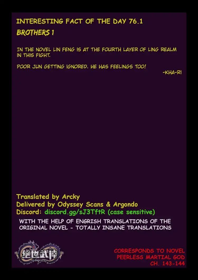 God of Martial Arts — Chapter 76.1 — page 10