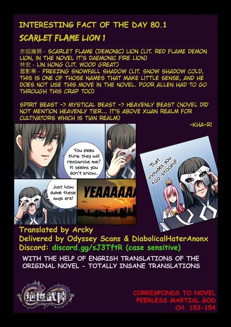 God of Martial Arts — Chapter 85.1 — page 10