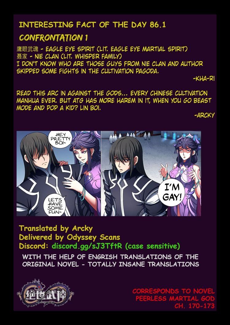 God of Martial Arts — Chapter 86.1 — page 10