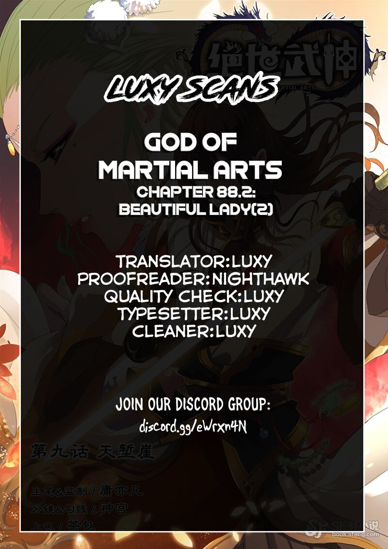 God of Martial Arts — Chapter 88.2 — page 1