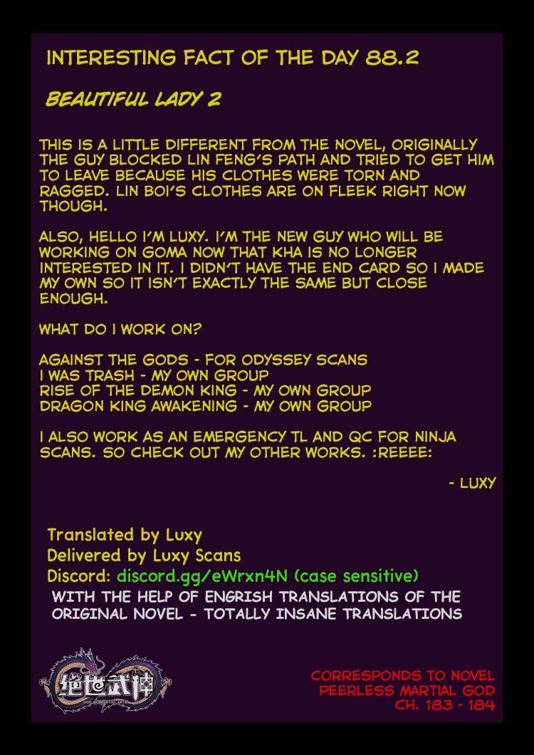 God of Martial Arts — Chapter 88.2 — page 11