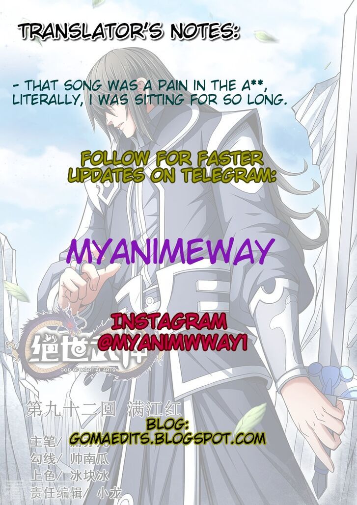 God of Martial Arts — Chapter 92.1 — page 10