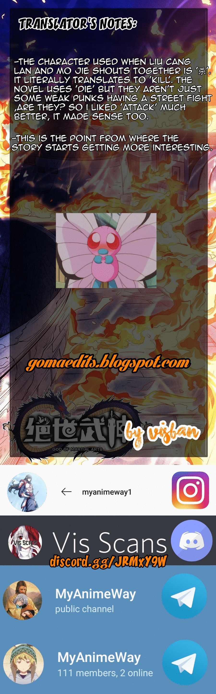 God of Martial Arts — Chapter 98.1 — page 19