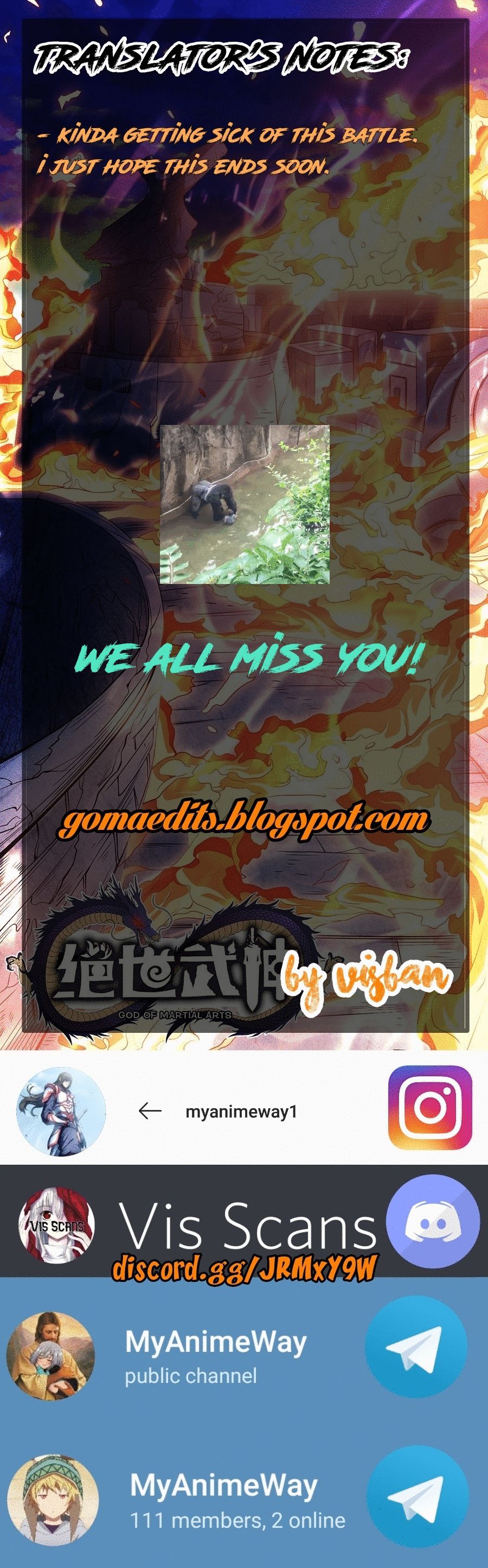 God of Martial Arts — Chapter 99.1 — page 23