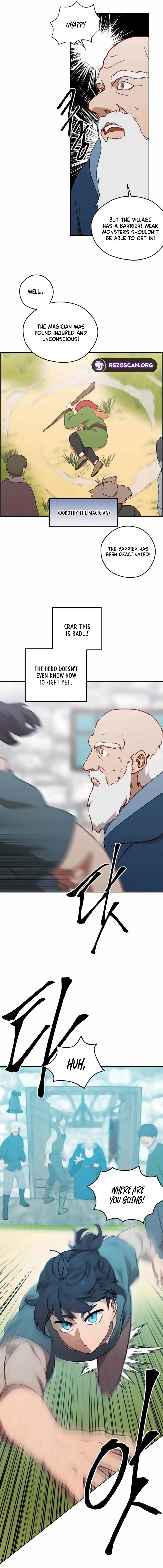How could a hero’s name be Aaaah?! — Chapter 1 — page 6