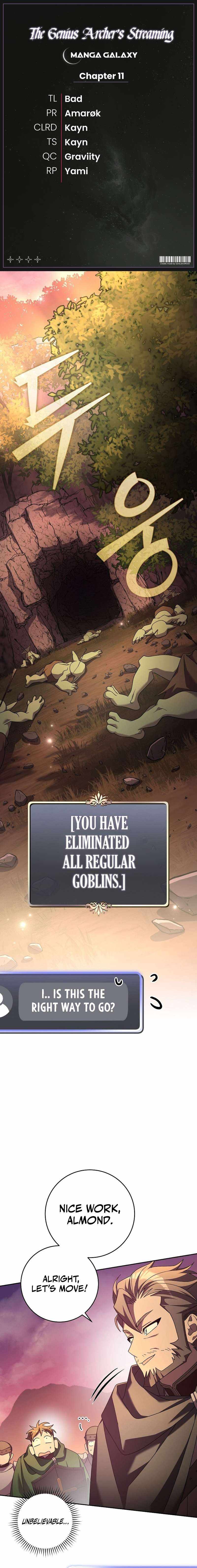 Genius Archer’s Streaming — Chapter 11 — page 1
