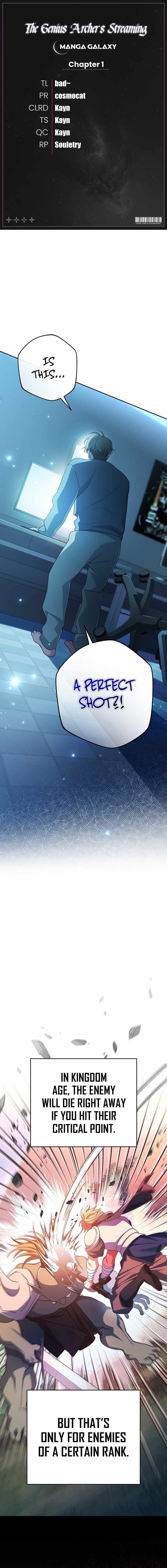 Genius Archer’s Streaming — Chapter 6 — page 1