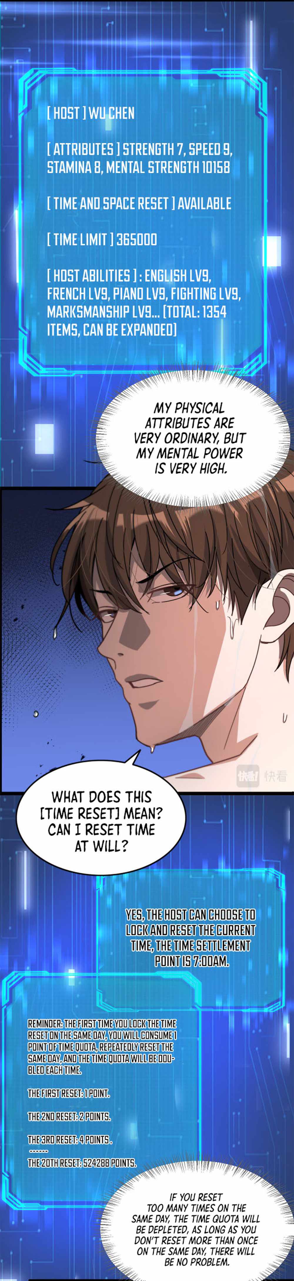 I’m Trapped In This Day For One Thousand Years — Chapter 2 — page 6