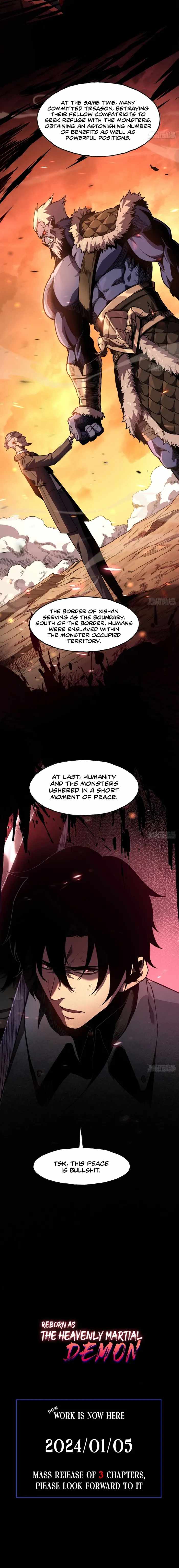 Reborn As The Heavenly Martial Demon — Chapter 0 — page 3