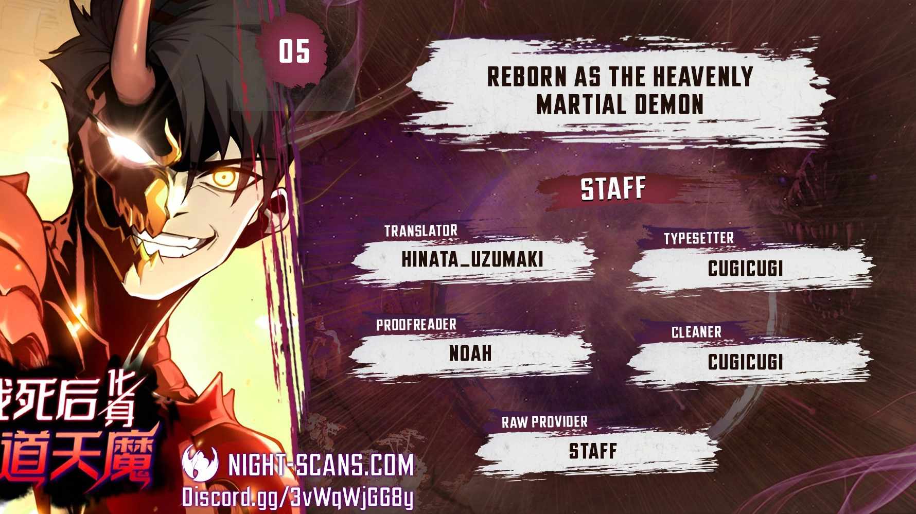 Reborn As The Heavenly Martial Demon — Chapter 5 — page 1