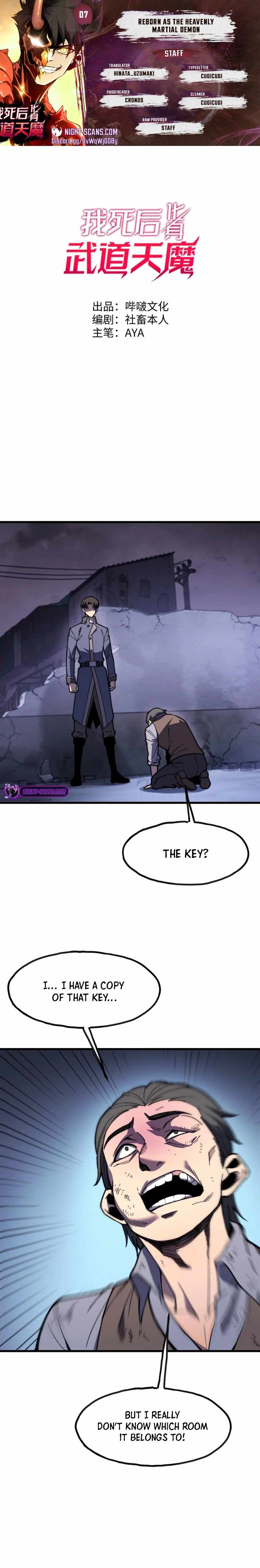 Reborn As The Heavenly Martial Demon — Chapter 7 — page 1
