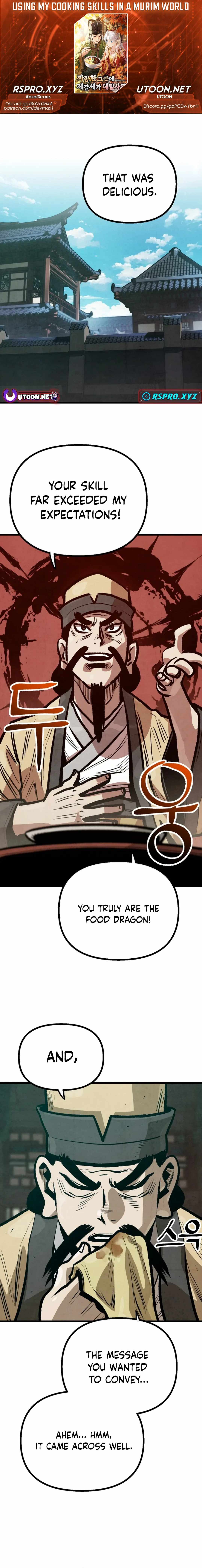 Using My Cooking Skills in a Murim World — Chapter 28 — page 1