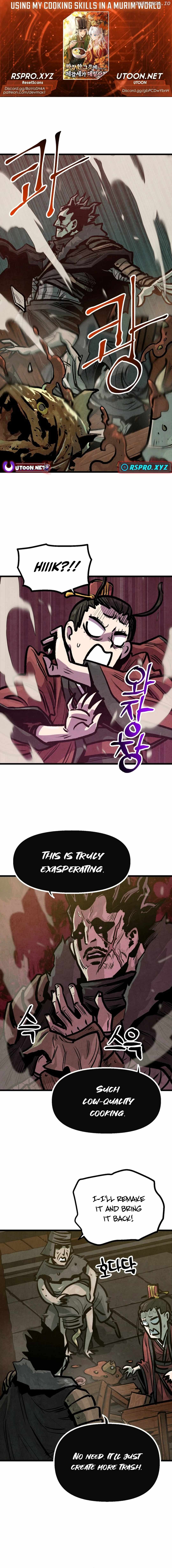 Using My Cooking Skills in a Murim World — Chapter 34 — page 1