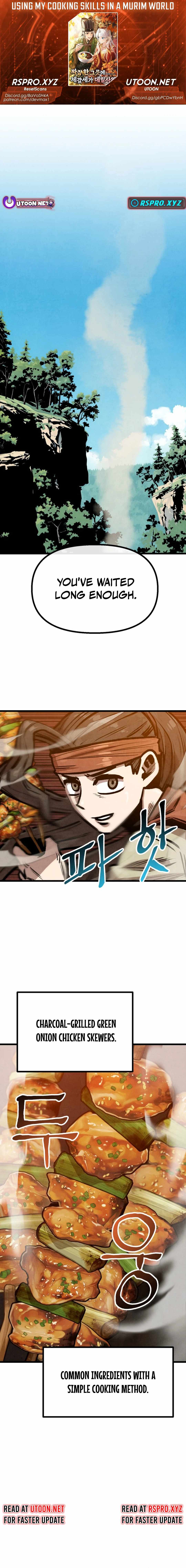 Using My Cooking Skills in a Murim World — Chapter 35 — page 1