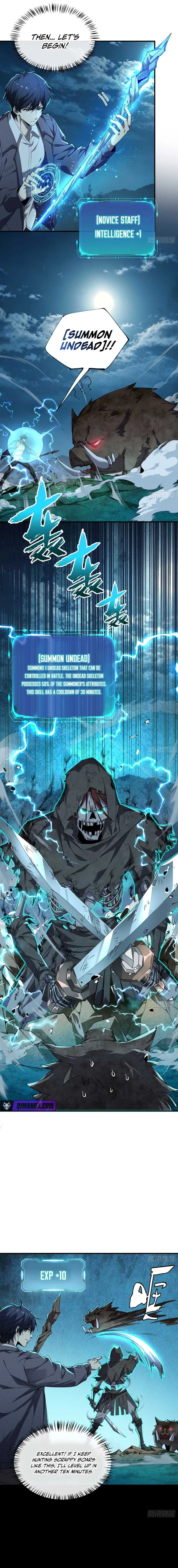 Skills have no cooldown, I turned into a natural disaster of undead — Chapter 1 — page 9