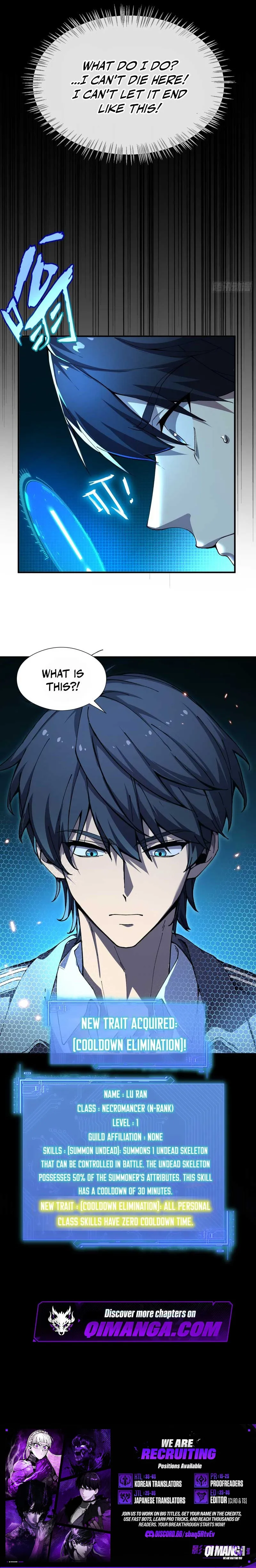 Skills have no cooldown, I turned into a natural disaster of undead — Chapter 1 — page 12