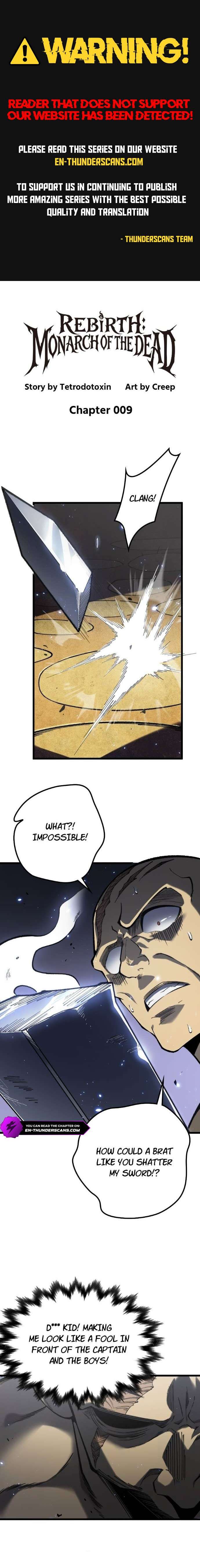Rebirth: Monarch of the Dead — Chapter 9 — page 1