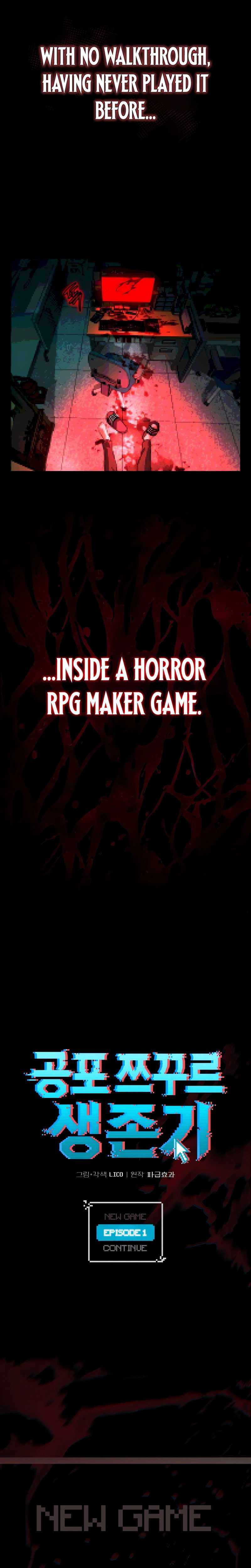 Horror RPG Maker Survival Story — Chapter 1 — page 9