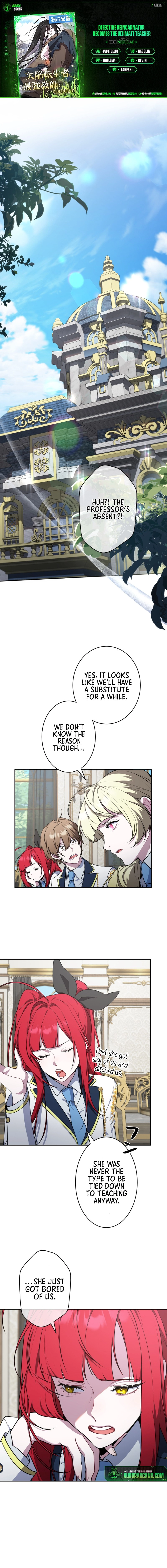 The Mighty Teacher is a Roleplayer — Chapter 10 — page 1