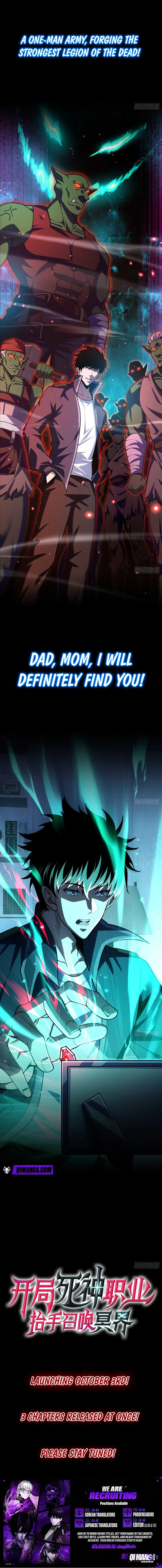 Starting as the Reaper: Raising My Hand to Summon the Netherworld — Chapter 0 — page 3