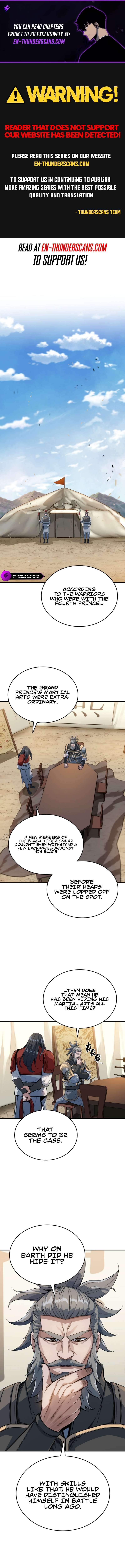 The Crimson Dragon Martial Emperor — Chapter 8 — page 1