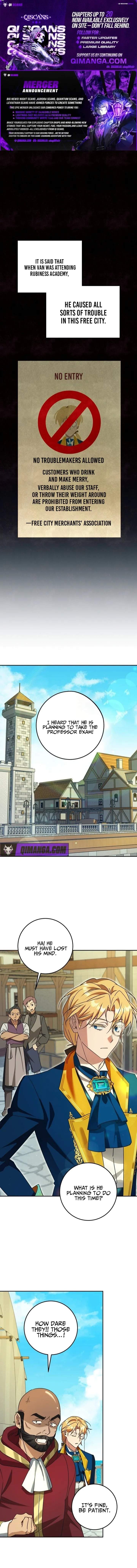 The Genius Professor Wants An Easy Life — Chapter 11 — page 1