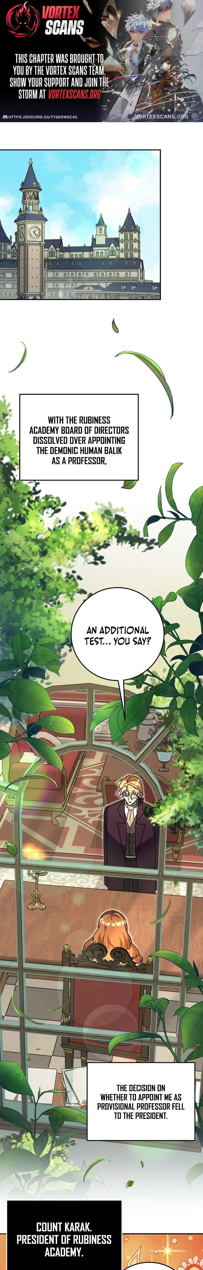 The Genius Professor Wants An Easy Life — Chapter 18 — page 1