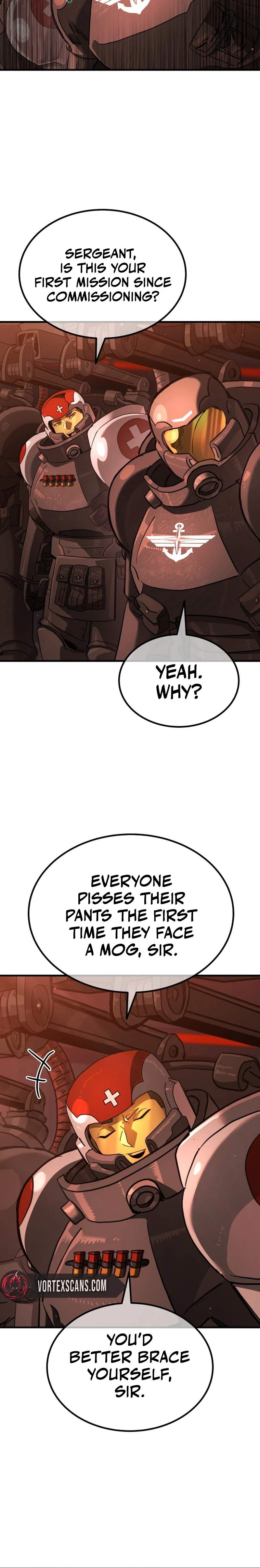 A Space Marine Gets a Status Window — Chapter 1 — page 24
