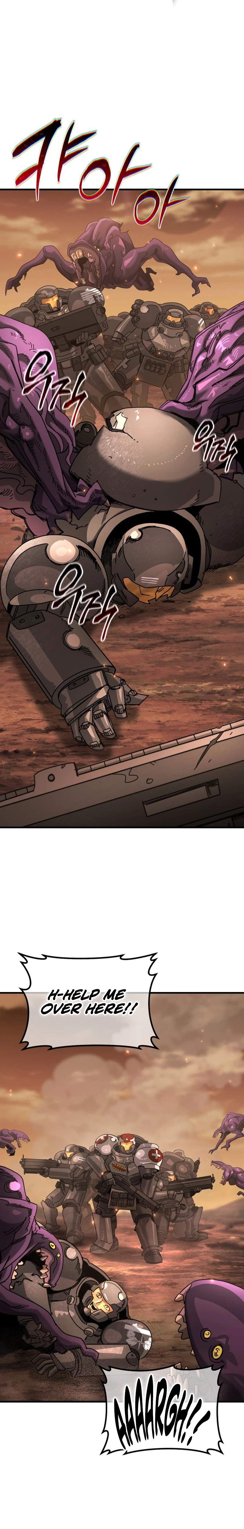 A Space Marine Gets a Status Window — Chapter 1 — page 37