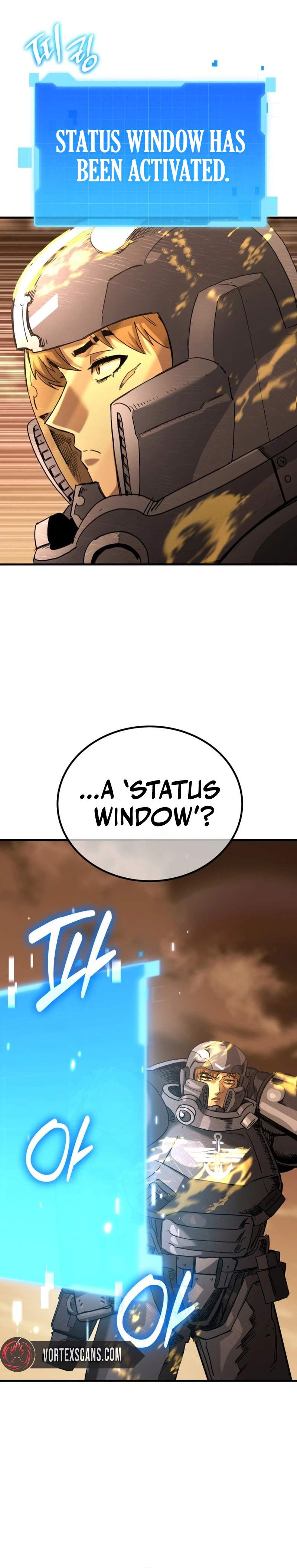 A Space Marine Gets a Status Window — Chapter 1 — page 48