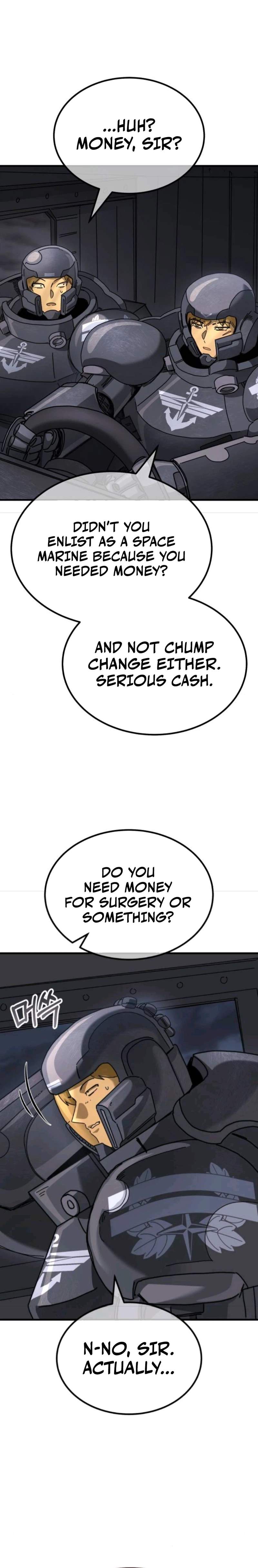 A Space Marine Gets a Status Window — Chapter 4 — page 6