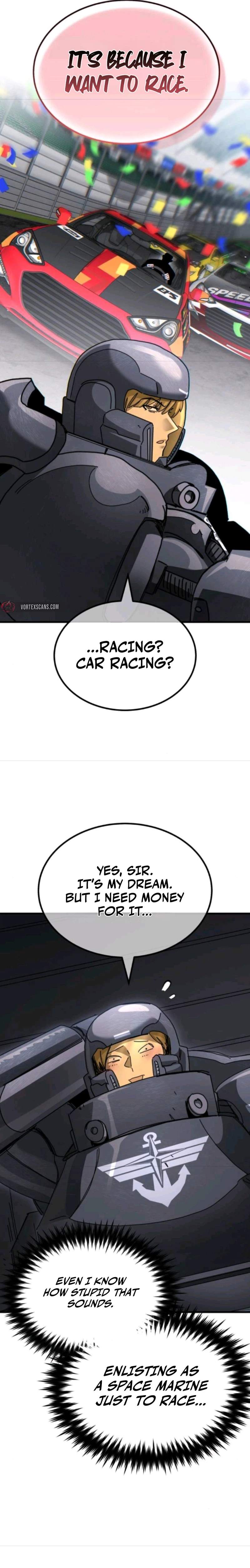 A Space Marine Gets a Status Window — Chapter 4 — page 7