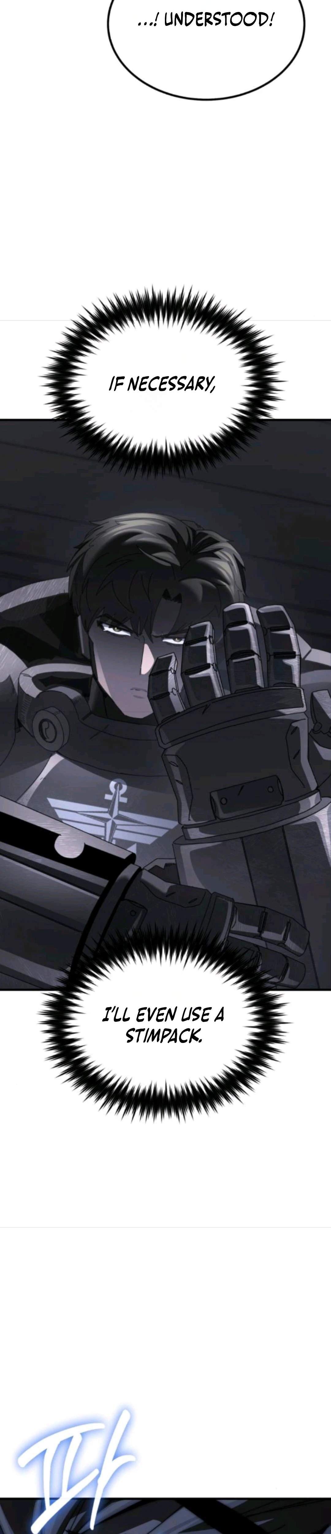A Space Marine Gets a Status Window — Chapter 6 — page 38