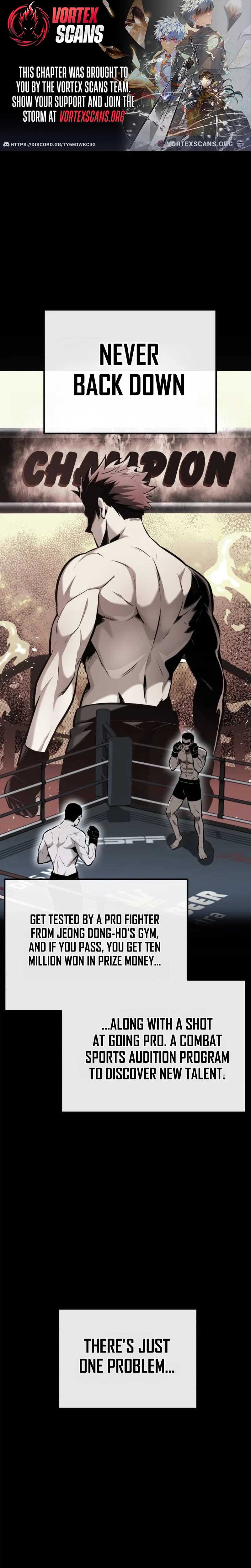 The Fight Is Too Easy — Chapter 3 — page 1