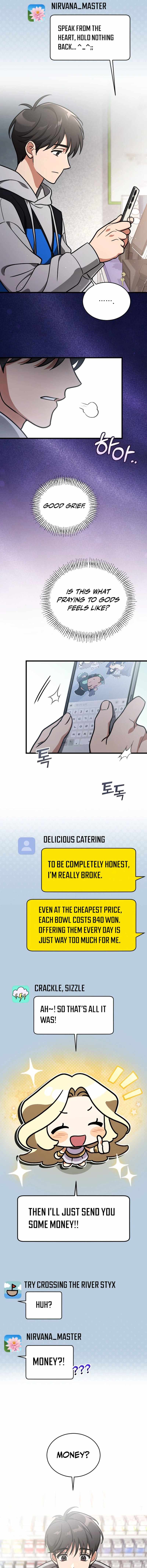 Offering Kimchi Cup Noodles to the Gods’ Group Chat — Chapter 1 — page 22